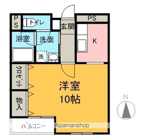 SARMS KOMATSU(1K/5階)の間取り写真