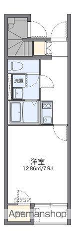 レオネクストパレス なでしこ(1K/1階)の間取り写真