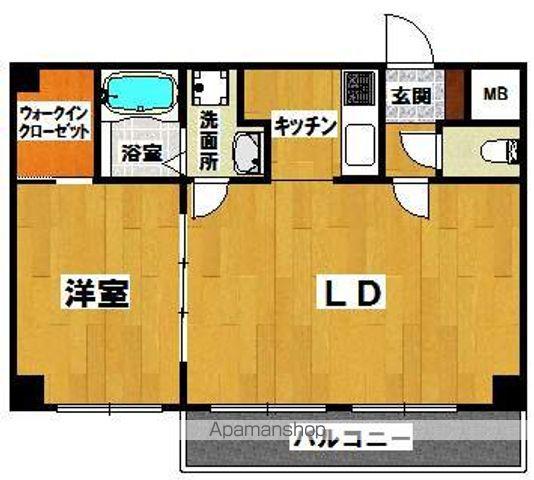 THE LEGEND OF SAKAI(1LDK/6階)の間取り写真