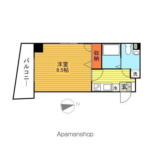 フェニックスⅡ・アムス亀戸(1K/5階)の間取り写真