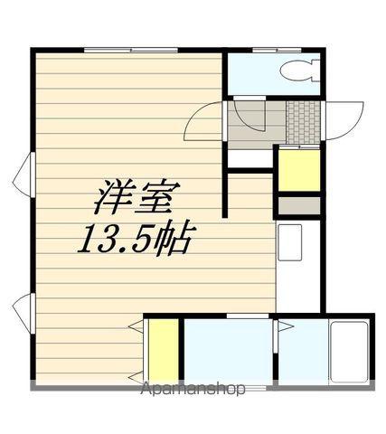 サクラーレ オリジネ(1K/1階)の間取り写真