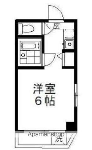 第7小島ビル(ワンルーム/2階)の間取り写真