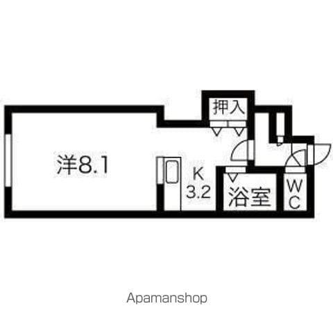 リーガネックスN11(1K/1階)の間取り写真