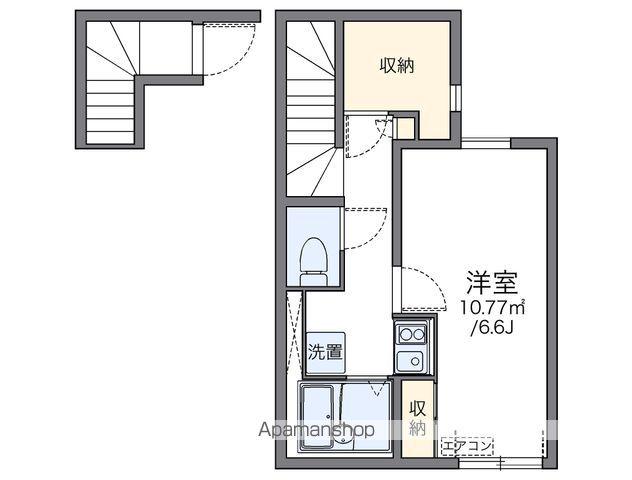 レオネクスト上鷺(1K/2階)の間取り写真