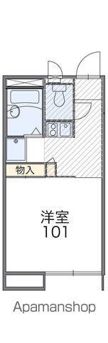 レオパレス堺(1K/1階)の間取り写真