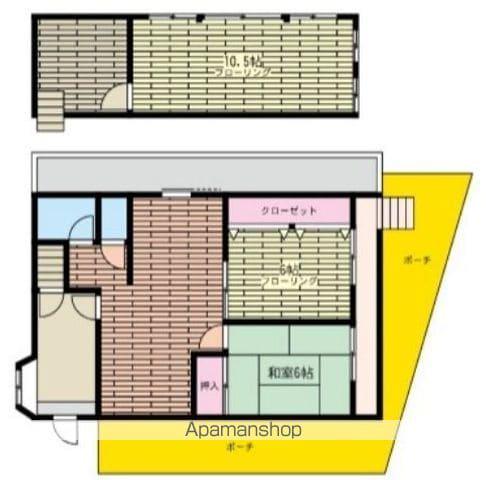 メゾンオオヤマ(3DK/1階)の間取り写真