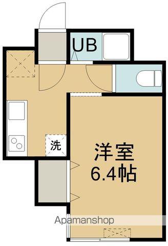 千登勢荘(1K/2階)の間取り写真