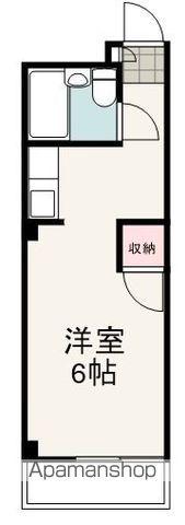 シティハイツ春日(ワンルーム/2階)の間取り写真