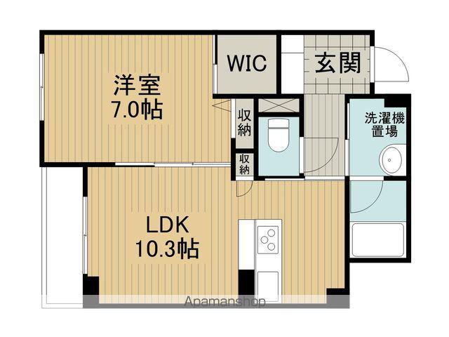シャーメゾンノースグレイス(1LDK/1階)の間取り写真