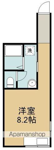 TANOSHIME荘(ワンルーム/1階)の間取り写真