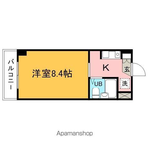 第1新井マンション(1K/2階)の間取り写真
