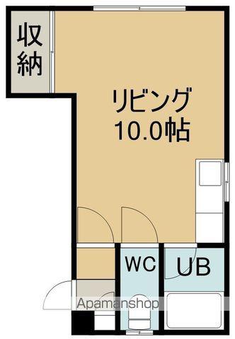 YS弐番館A(ワンルーム/2階)の間取り写真