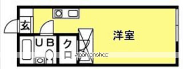 スペース松蓮寺(1K/2階)の間取り写真