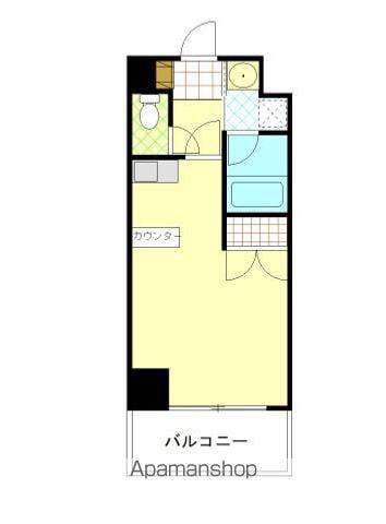 福地産業西十日市ビル(ワンルーム/7階)の間取り写真