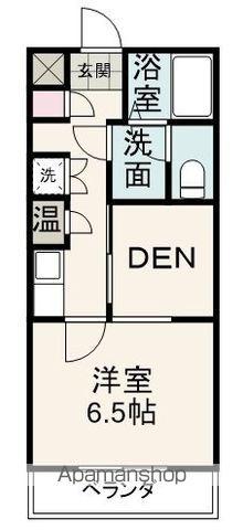 カーサミラ音羽(1K/3階)の間取り写真