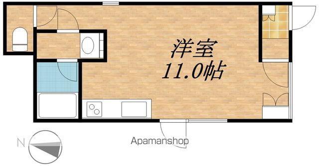 ヴィオーネ137(ワンルーム/1階)の間取り写真