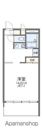 レオパレスカサグランデ(1K/3階)の間取り写真