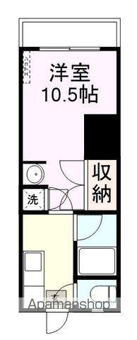 レジデンス西宮(1K/3階)の間取り写真
