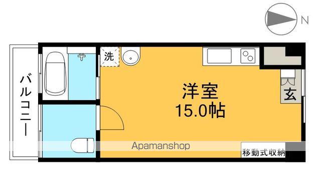 グランドール上街(ワンルーム/7階)の間取り写真