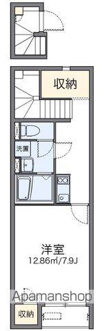 レオネクスト千住(1K/2階)の間取り写真