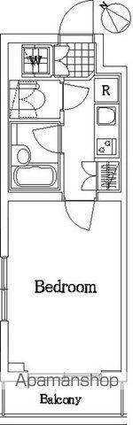 ルーブル豊玉参番館(1K/3階)の間取り写真