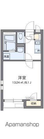クレイノ柊(1K/1階)の間取り写真