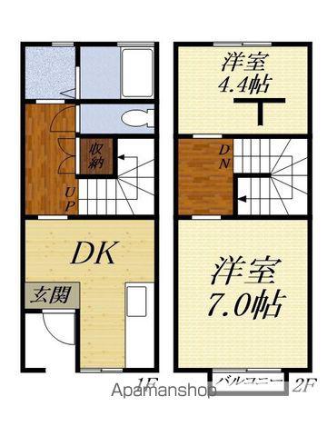 ハイツ真澄II(1SDK)の間取り写真