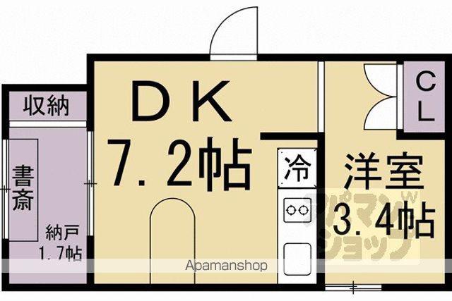 聴雪荘(1SDK/1階)の間取り写真