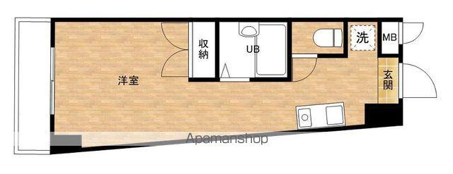 千代田ビル(2DK/4階)の間取り写真
