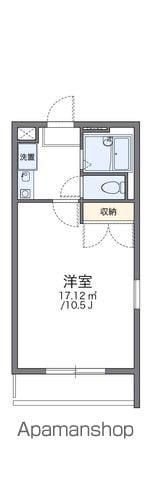 レオパレス鷺目(1K/2階)の間取り写真