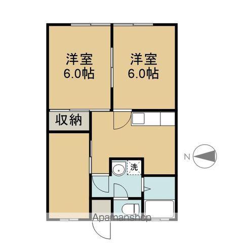 ジークⅢ(2SDK/2階)の間取り写真