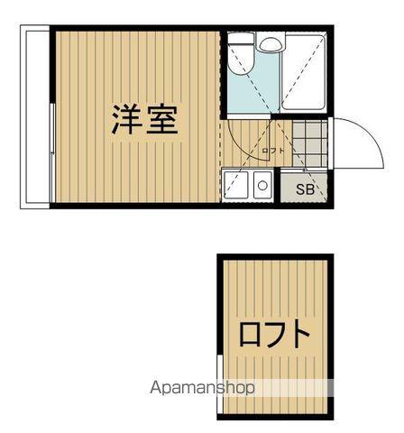ライフピア カノン(1K/2階)の間取り写真