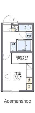 レオパレスミーシャ(1K/2階)の間取り写真