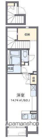 レオネクストハイム トミ(ワンルーム/2階)の間取り写真