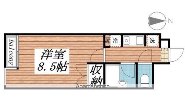 興和太平アパートメント(1K/7階)の間取り写真