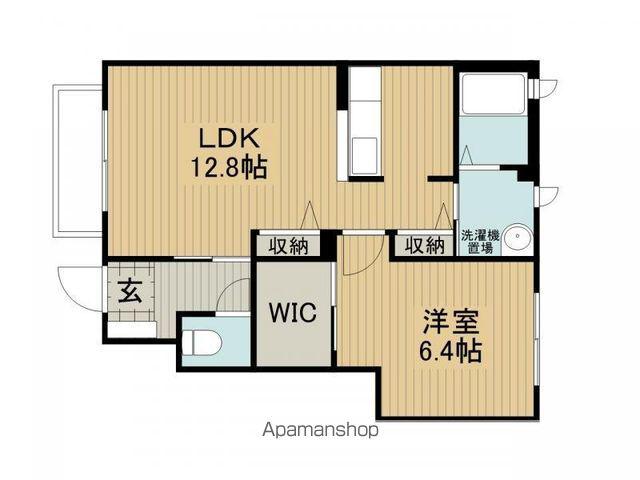 アル・ソーレ(1LDK/1階)の間取り写真