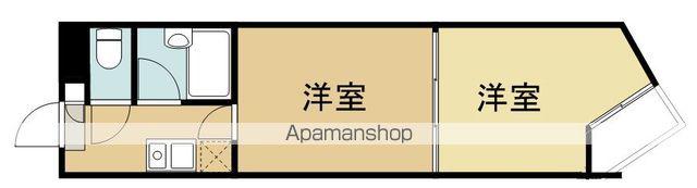 バリュー大和町(2K/3階)の間取り写真