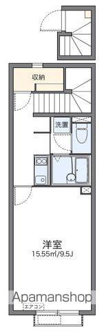 レオネクスト千代(1K/2階)の間取り写真