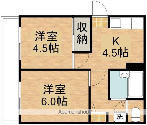 MAK本郷台(2K/3階)の間取り写真