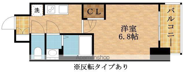 CASA REGULUS 新大阪北(1K/12階)の間取り写真