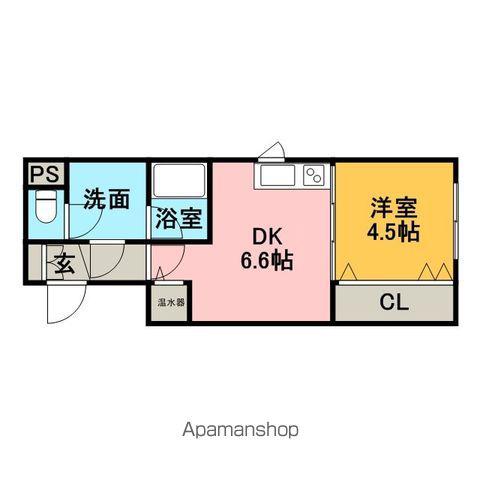 ステラレジデンス南沢(1DK/3階)の間取り写真