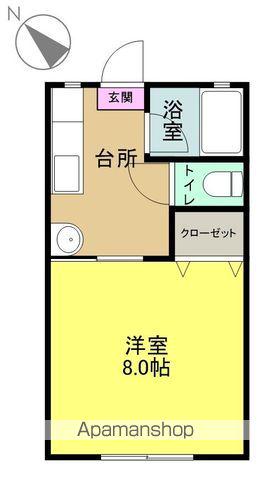 メゾン・リンリン(1K/2階)の間取り写真