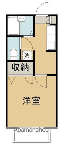 リブシャーメゾン(1K/2階)の間取り写真