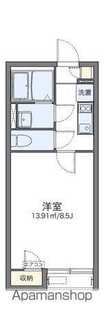レオネクスト森井(1K/1階)の間取り写真