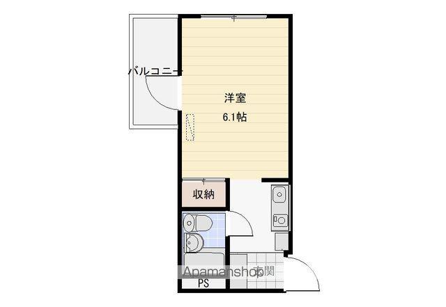 レナトゥス金沢(ワンルーム/2階)の間取り写真