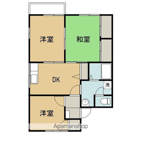 グランドメゾン高松E(3DK/2階)の間取り写真