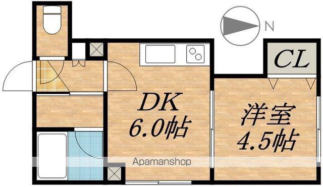 プレプラージュ(1DK/3階)の間取り写真