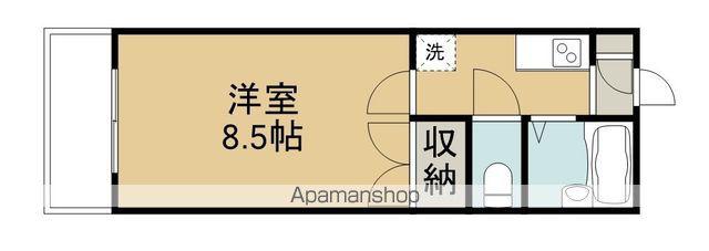 第3開世ビル(1K/6階)の間取り写真
