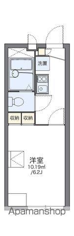 レオパレスアクティⅡ(1K/2階)の間取り写真