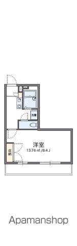 レオパレスエクレール(1K/3階)の間取り写真